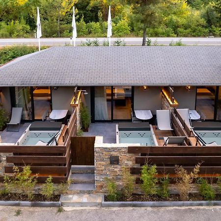Sylvia Camping & Luxury Suites, Panel Hospitality Homes & Villas Litóhoro Kültér fotó