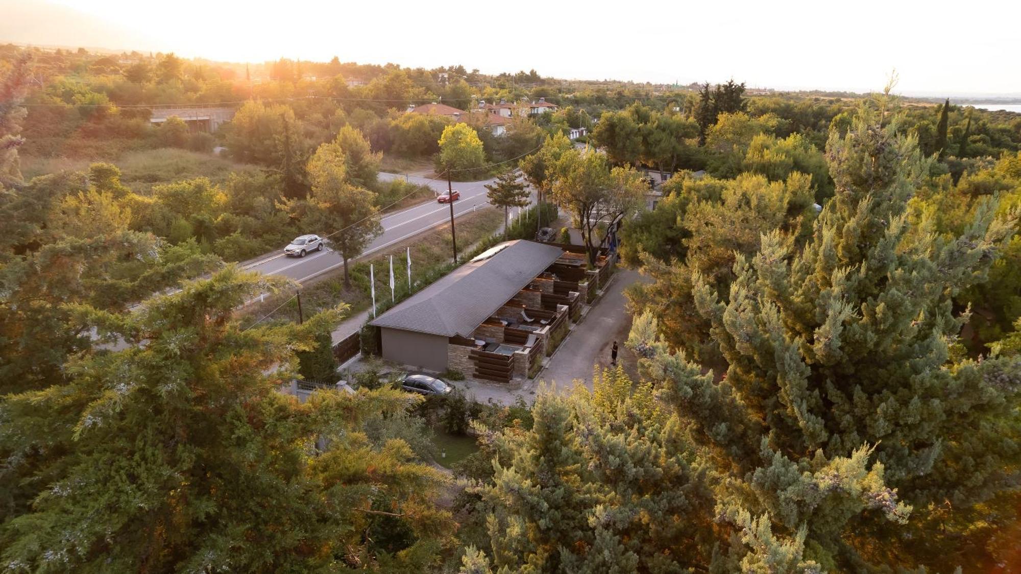 Sylvia Camping & Luxury Suites, Panel Hospitality Homes & Villas Litóhoro Kültér fotó