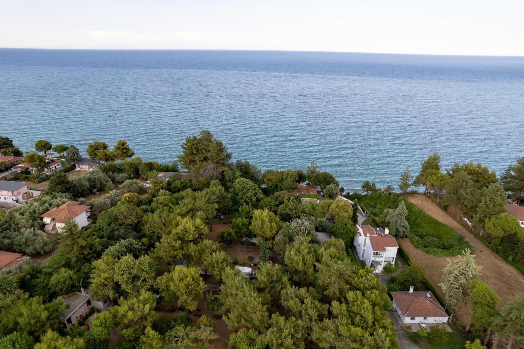 Sylvia Camping & Luxury Suites, Panel Hospitality Homes & Villas Litóhoro Kültér fotó